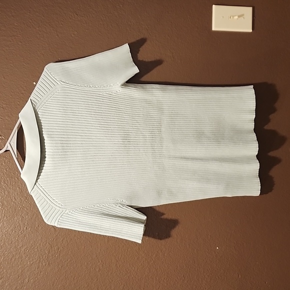 Calvin Klein Short Sleeved Collared Sweater - Picture 5 of 5
